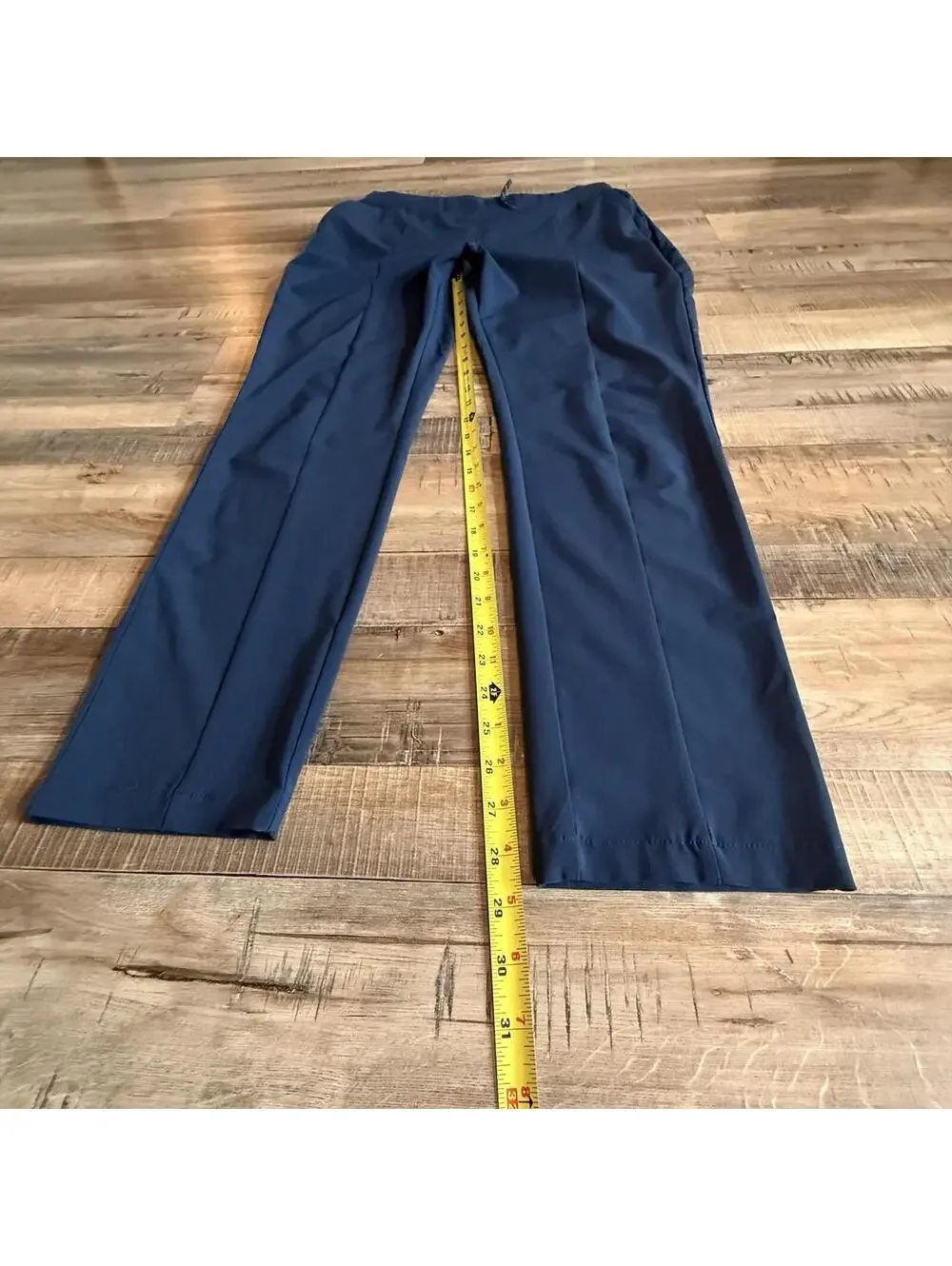 Columbia PFG Omni Shade Pull-on Drawstring Pants Navy Blue UPF 50 Fishing Medium